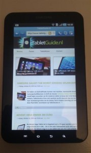 Samsung Galaxy Tab Review - TabletGuide.nl