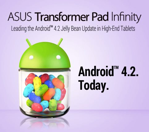 ASUS Transformer Infinity TF700 Android 4.2 update
