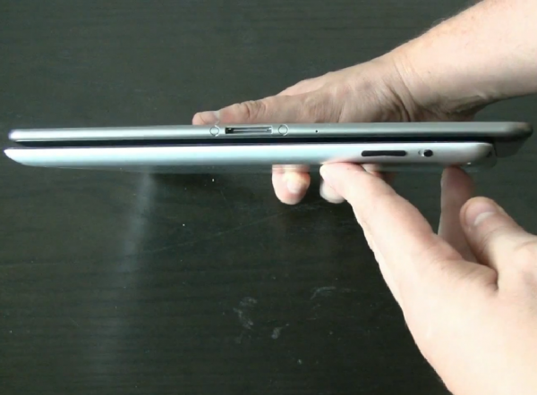 vergelijking Galaxy Tab 10.1 iPad2 TouchPad Iconia Tab A500