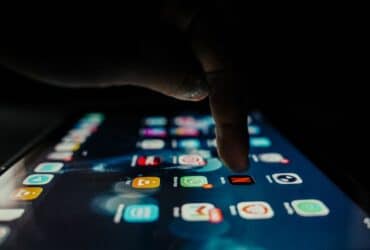 Apps op een tabletscherm