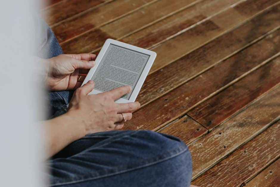E-book lezen op een tablet