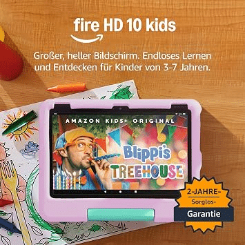 Amazon Fire HD 10 Kids tablet met hoes