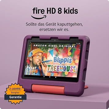 Amazon Fire HD 8 Kids tablet met hoes