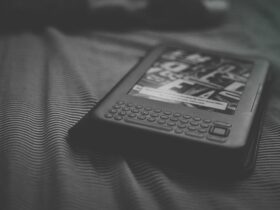 E-reader in gebruik