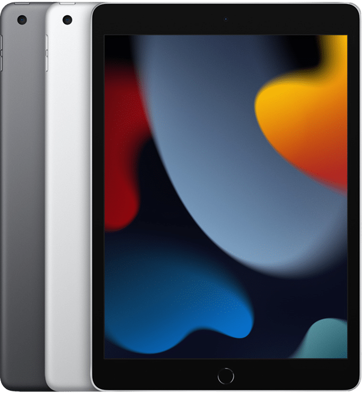 Apple iPad 9e generatie 10,2 inch in spacegrijs en zilver