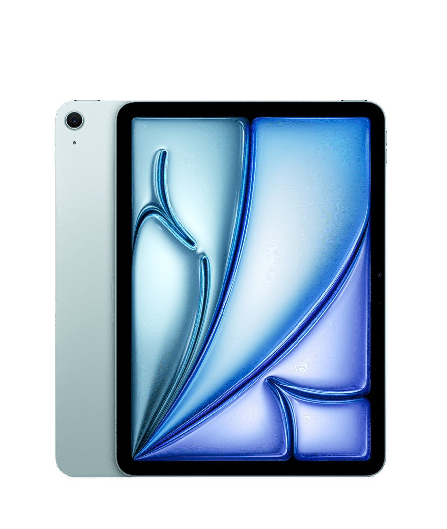 Apple iPad Air 11 inch (M4) in blauw